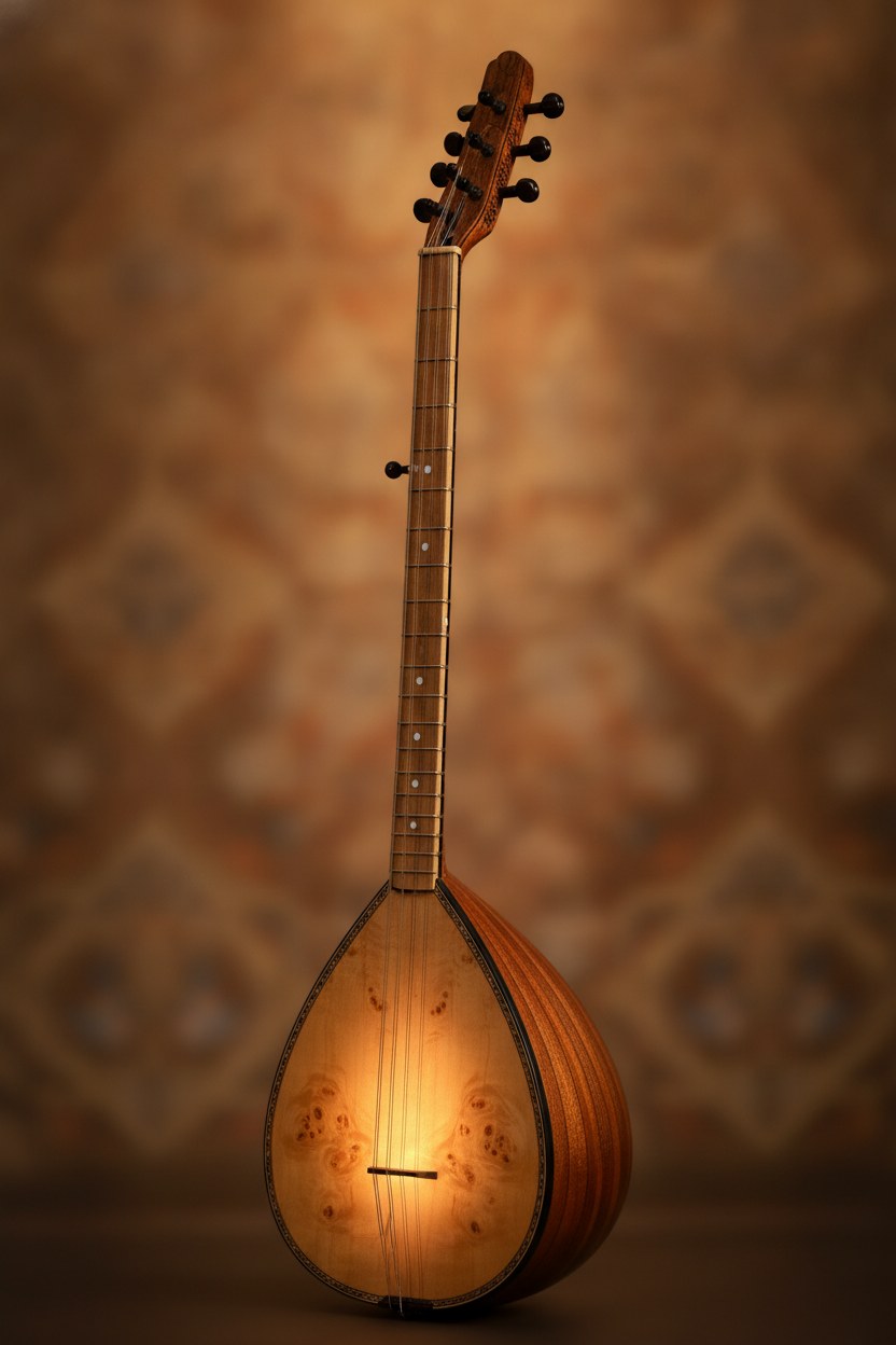 Mikrotonal perdeli konser bağlaması
